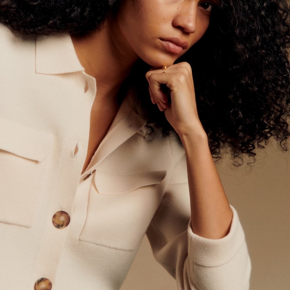 Sezane Betty Cardigan - Picture 2 of 3